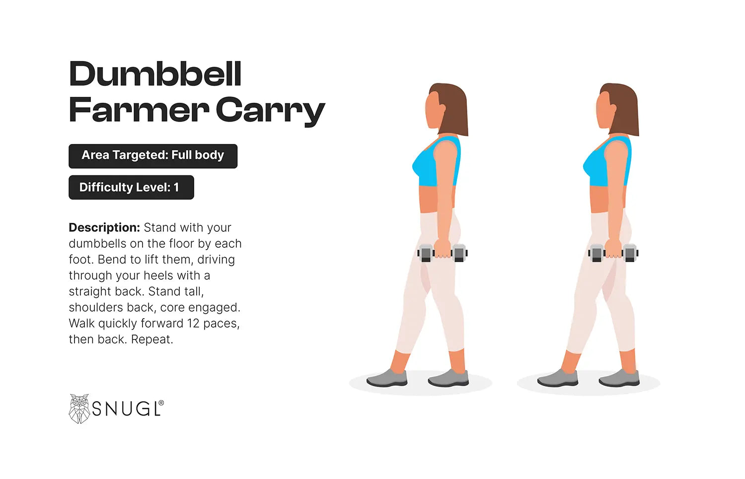 dumbbell farmer carry