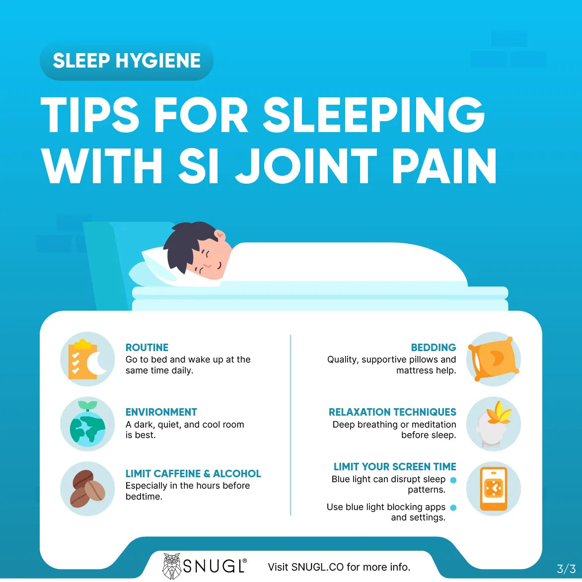 How to Improve Sleep with SI Joint Pain - Vive Health