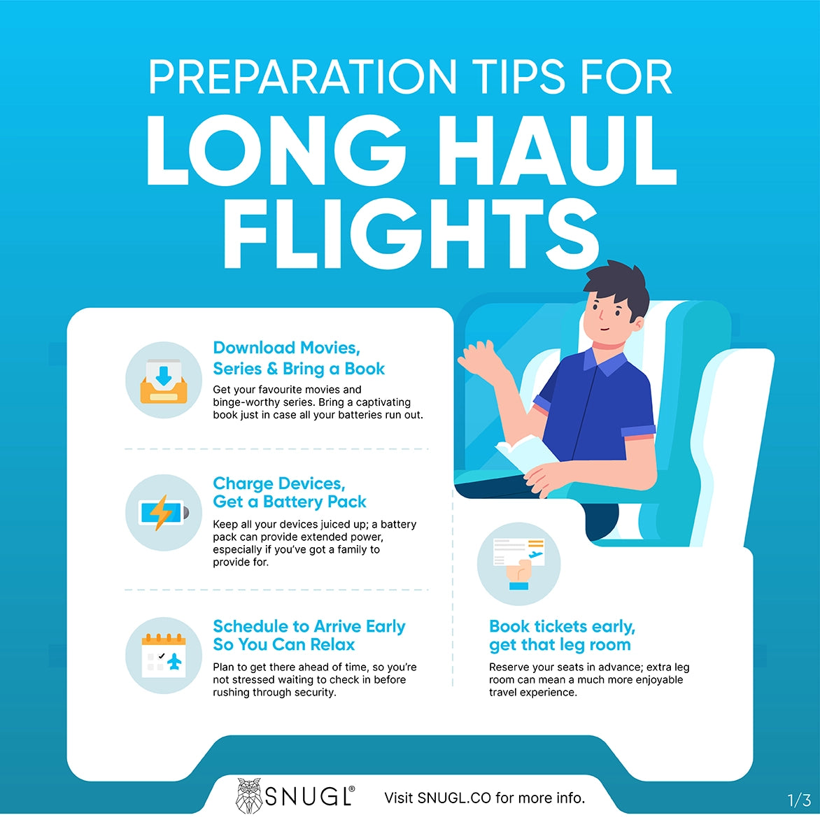 preparation tips for long haul flights