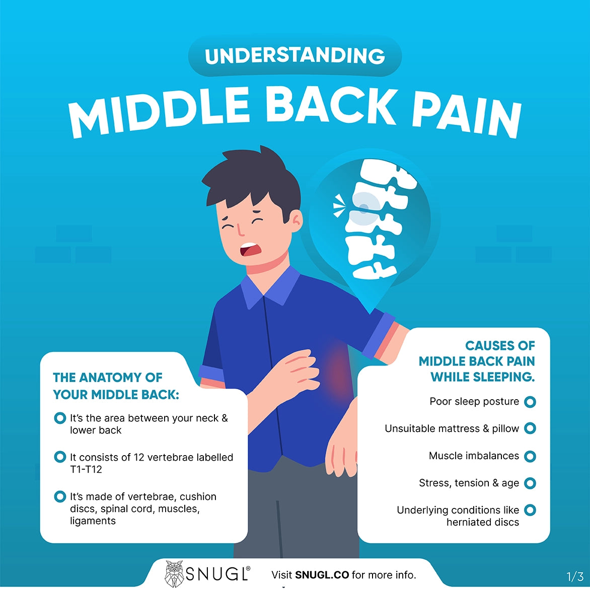 understanding middle back pain