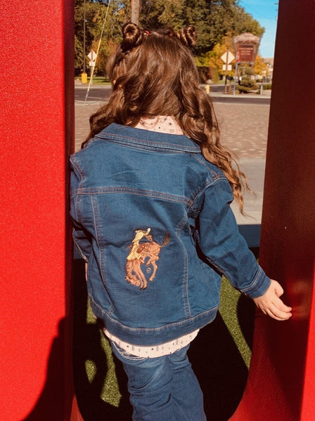 Toddler Wrangler Pendleton Round-Up Denim Jacket