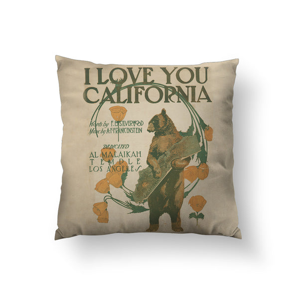 I Love CA Mirror Words - California Love - T-Shirt