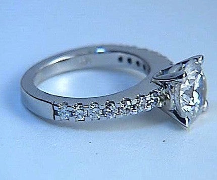 1.76ct J-SI2 Platinum Round Diamond Engagement Ring – JEWELFORMEBLUE