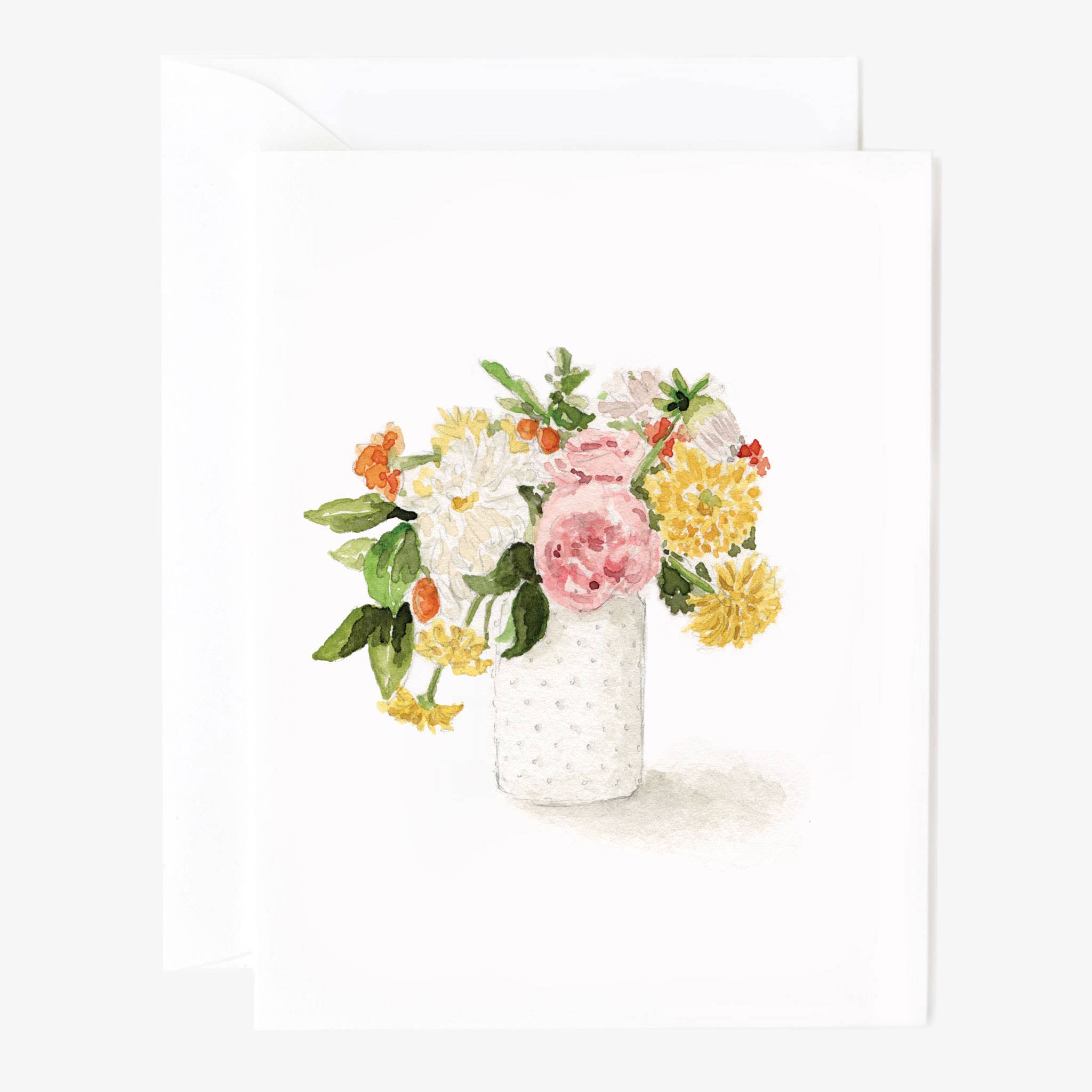 Emily Lex - Hobnail bouquet notecards