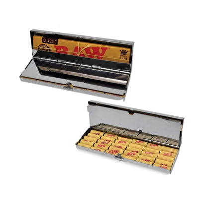Buy RAW - Stainless Steel Rolling Papers Holder | Slimjim India
