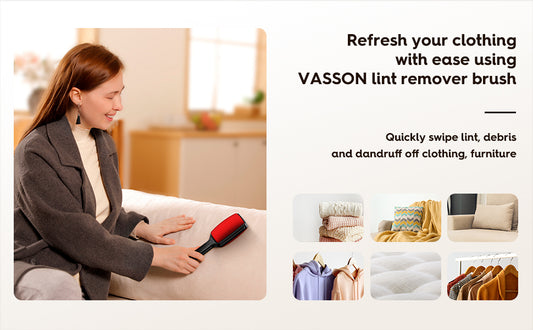 VASSON Fabric Shaver, Electric Lint Remover, Rechargeable Lint Shaver, –  vassson