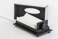 Mirrored Tissue Box to hide a Dropcam 2