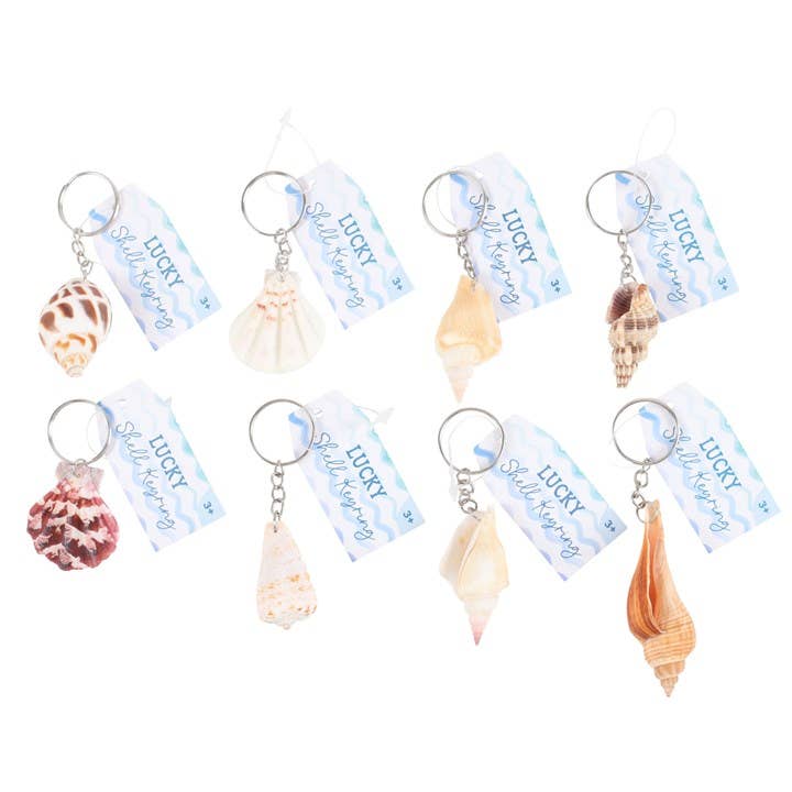 Seashell Keyrings