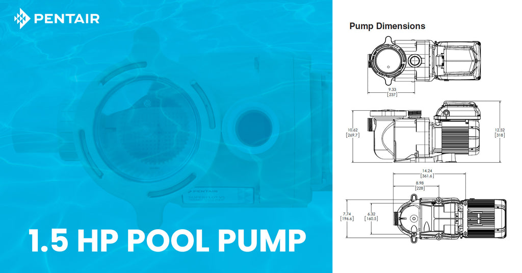 Pentair 1.5HP Pool Pumps Banner