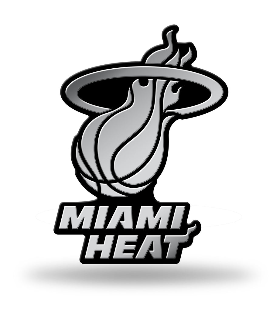 Miami Heat Logo 3D Chrome Auto Emblem NEW!! Truck or Car! Rico NBA ...