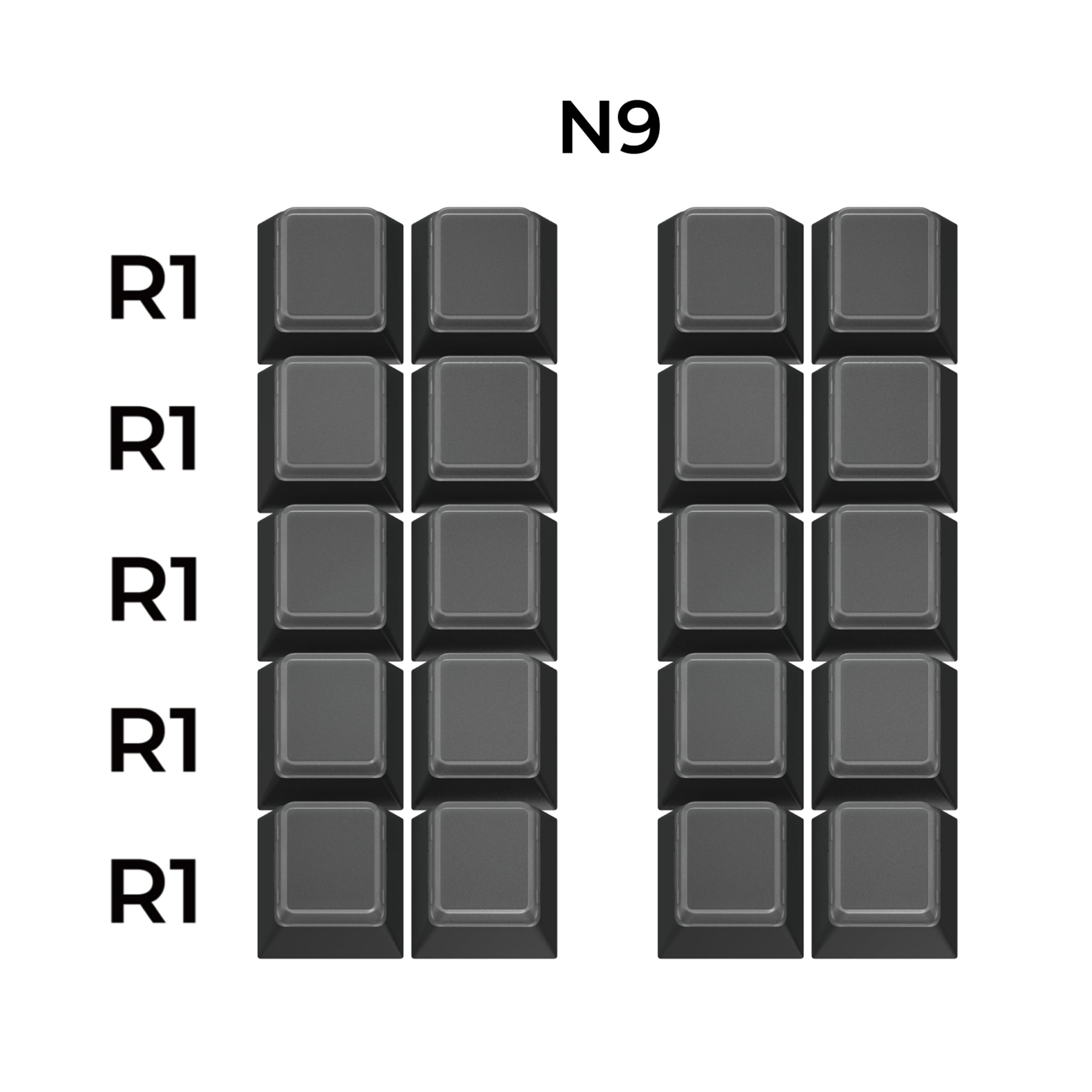 KBDfans Custom Keyboard GMK Relegendables+