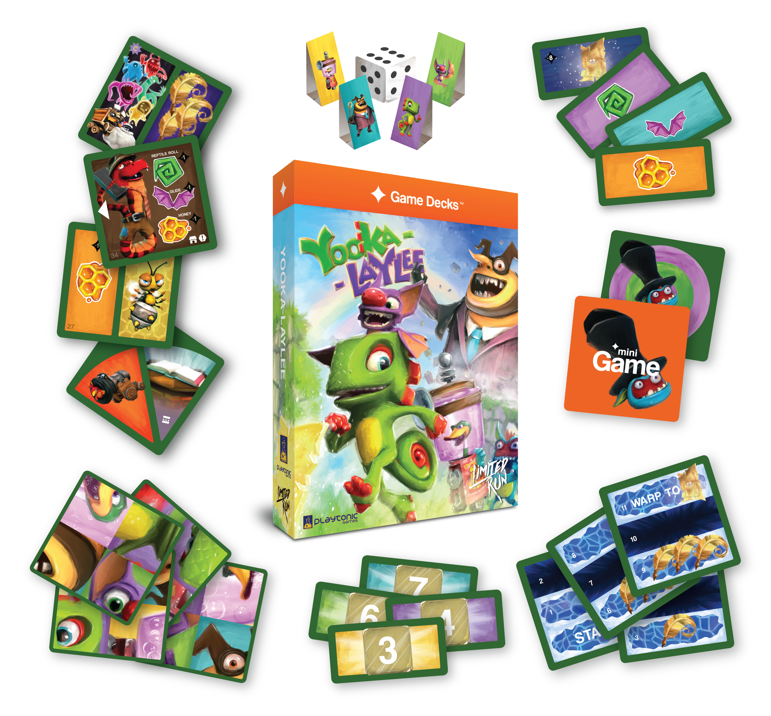 Limited Run Games Yooka-Laylee Game Decks