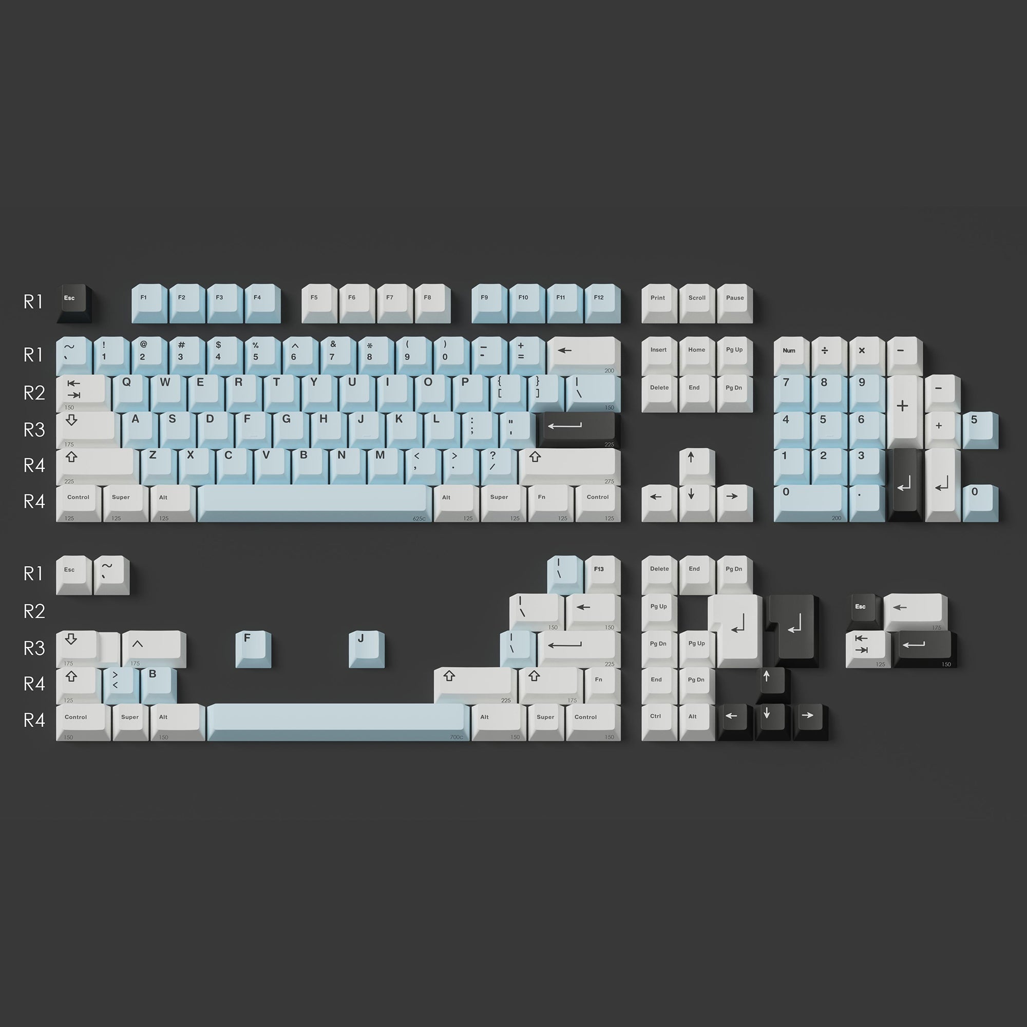 KBDfans Custom Keyboard GMK Nimbus