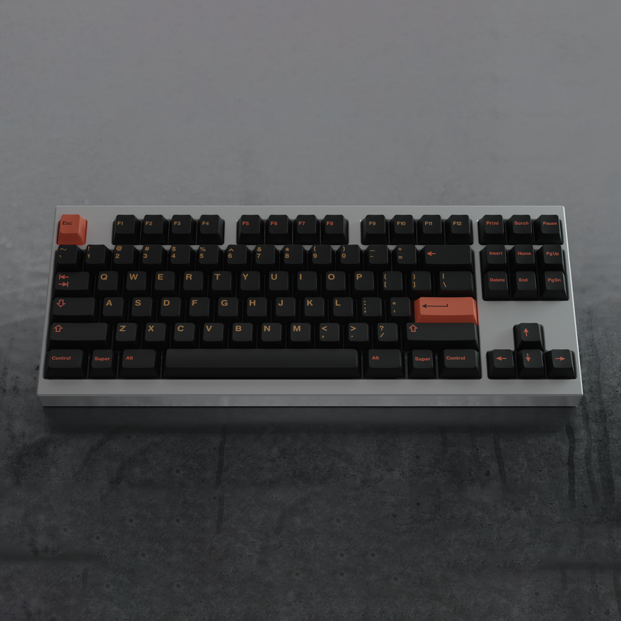 KBDfans Custom Keyboard ePBT Solaria