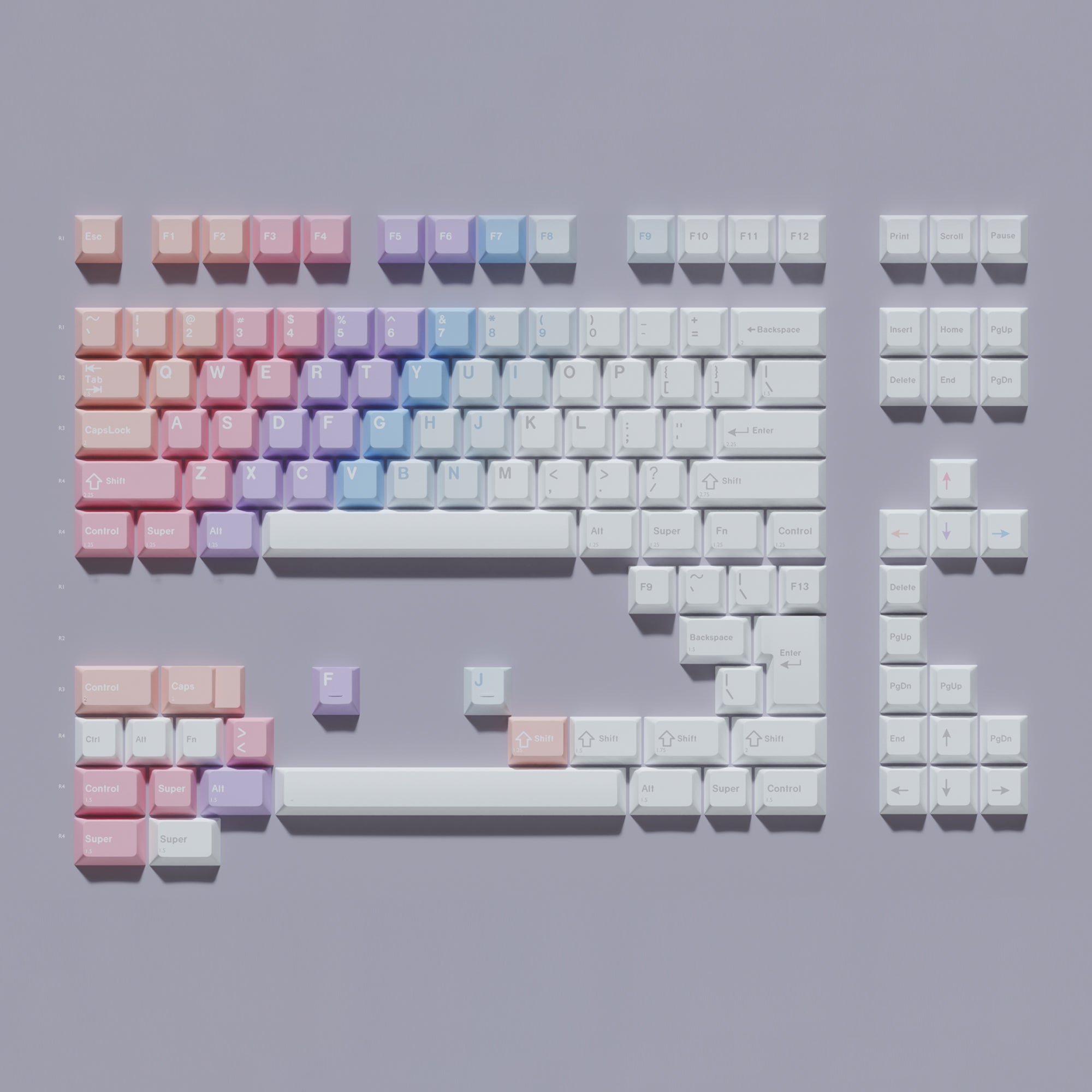 KBDfans Custom Keyboard ePBT Dreamscape