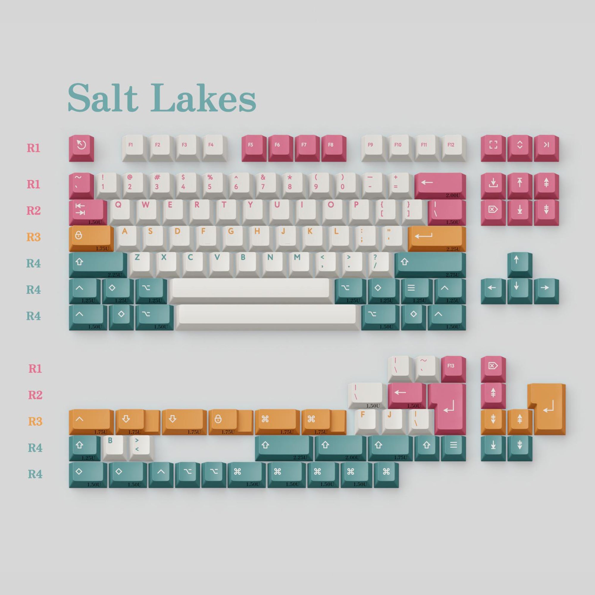 KBDfans Custom Keyboard PBTfans Salt Lakes