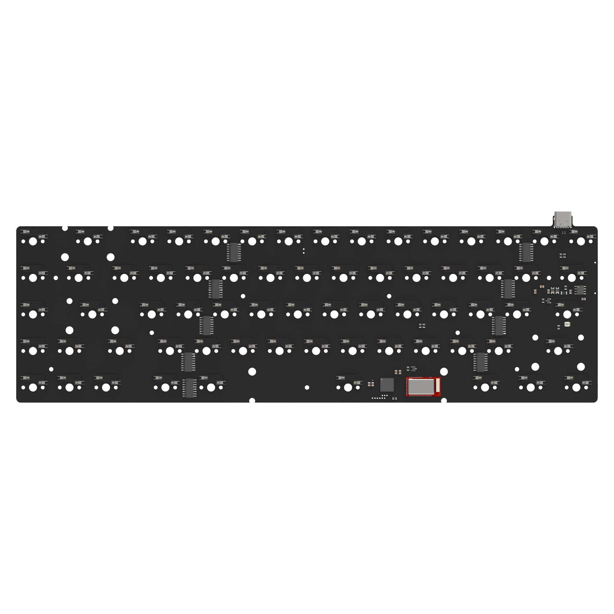 KBDfans Custom Keyboard KBD67 Lite Bluetooth Dual-mode PCB