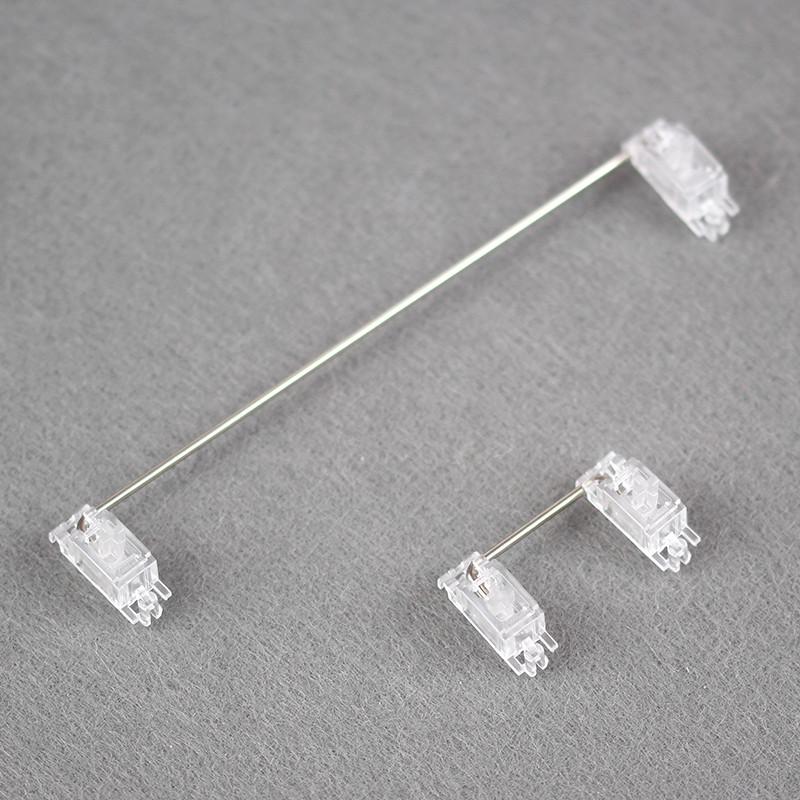 KBDfans Custom Keyboard Transparent PCB mounted stabilizers 2U 6.25U