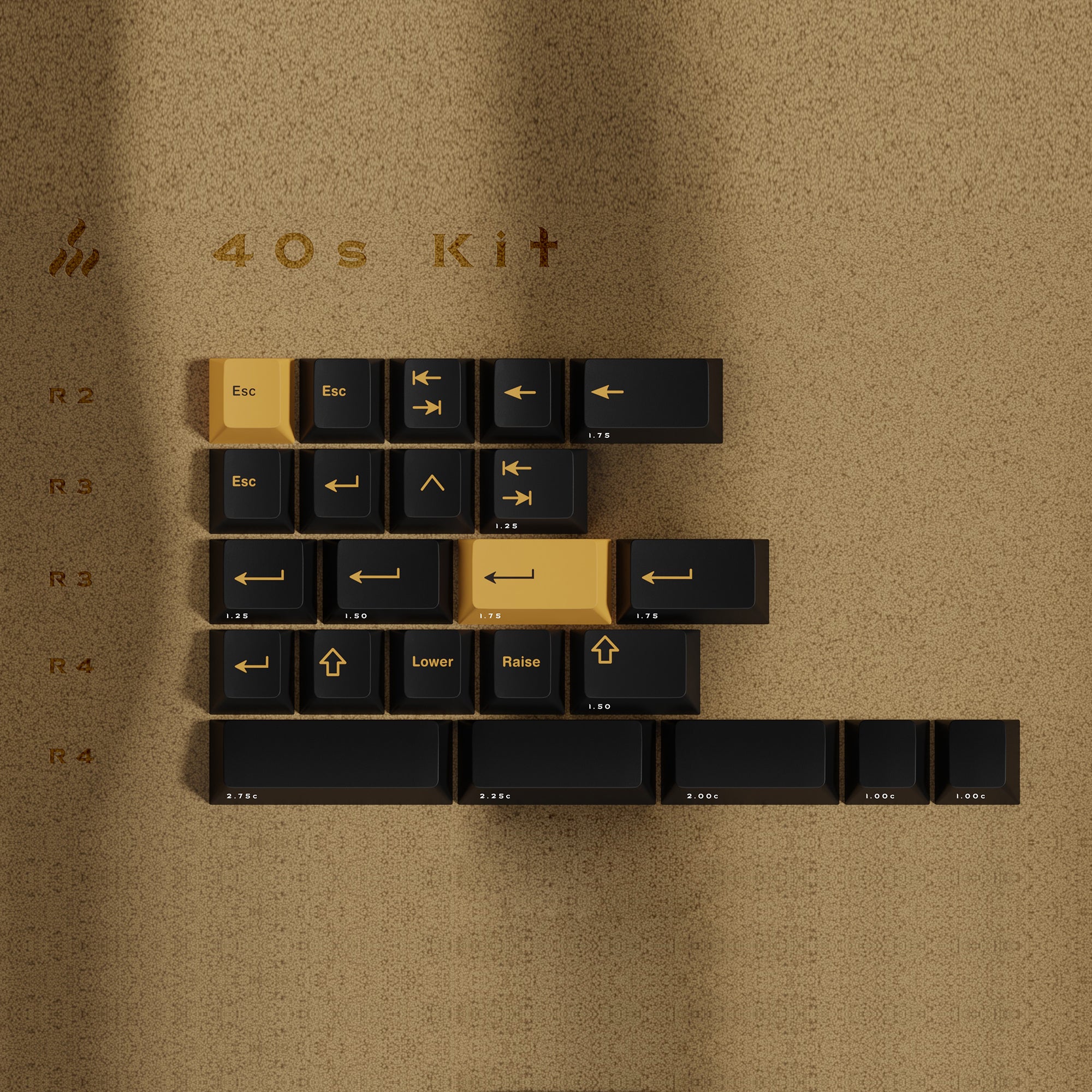 KBDfans Custom Keyboard GMK Pharaoh