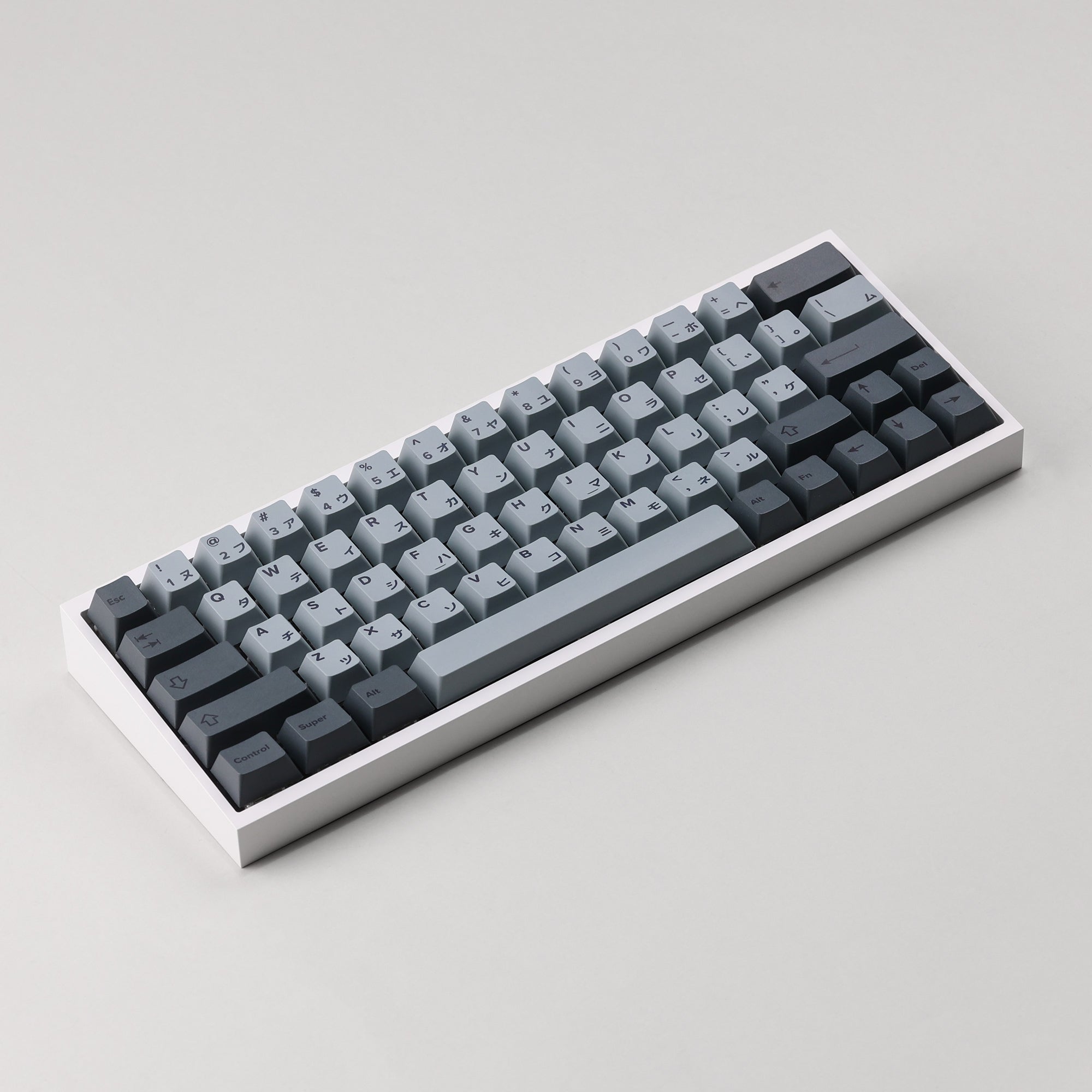 KBDfans Custom Keyboard Tofu60 Mechanical Keyboard With Cement Grey Japanese PBT Keycaps