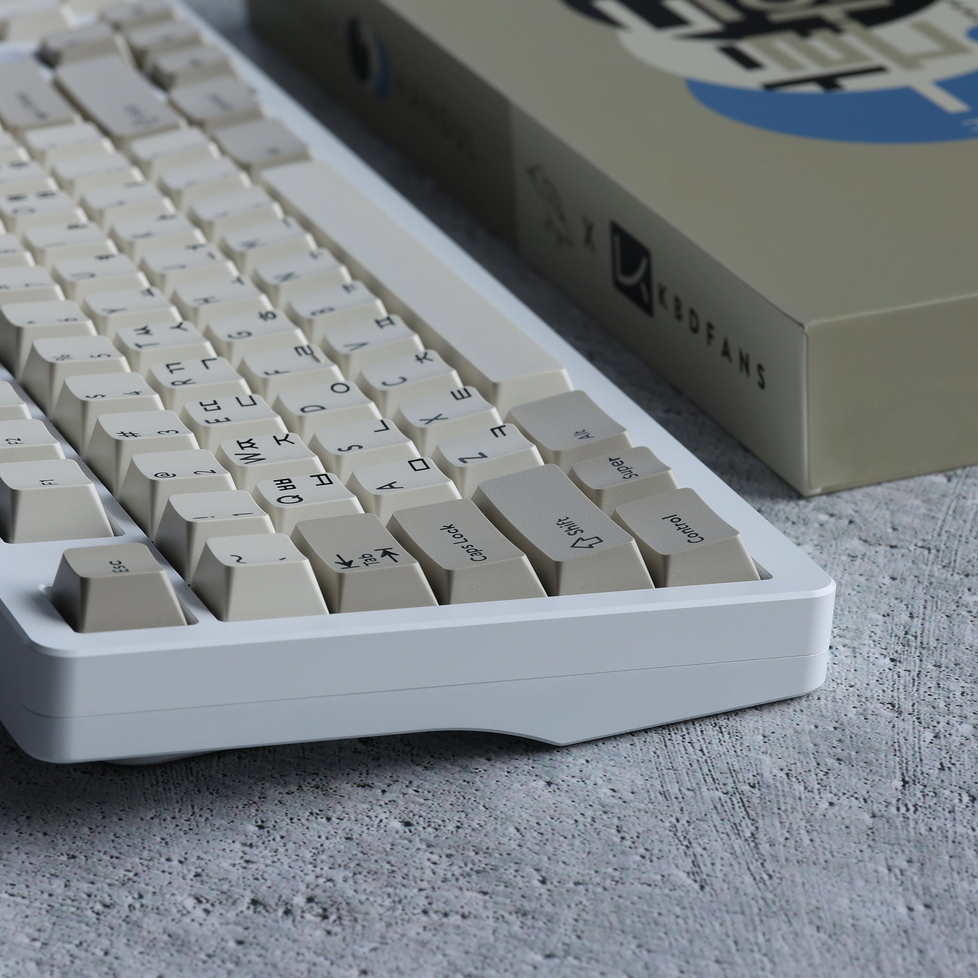 KBDfans Custom Keyboard Ready to use Odin V2 Keyboard With PBTfans Classic Hangul keycaps