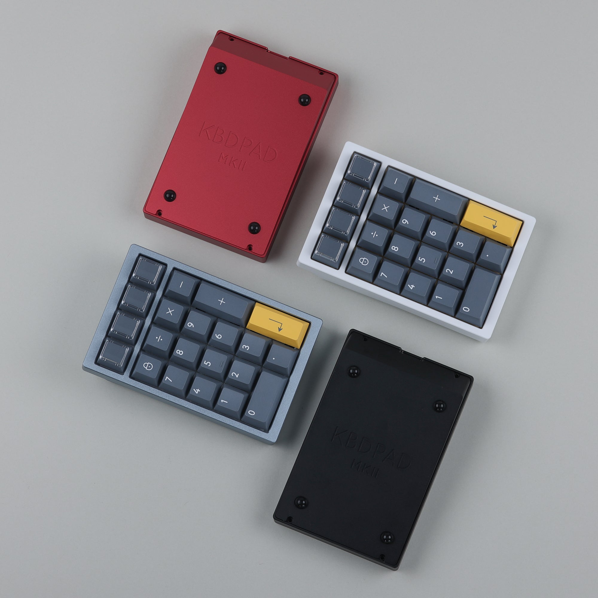 KBDfans Custom Keyboard Ready to Use KBDPAD MarK II Mechanical Keyboard  With PBTfans Twist Numpad keycaps