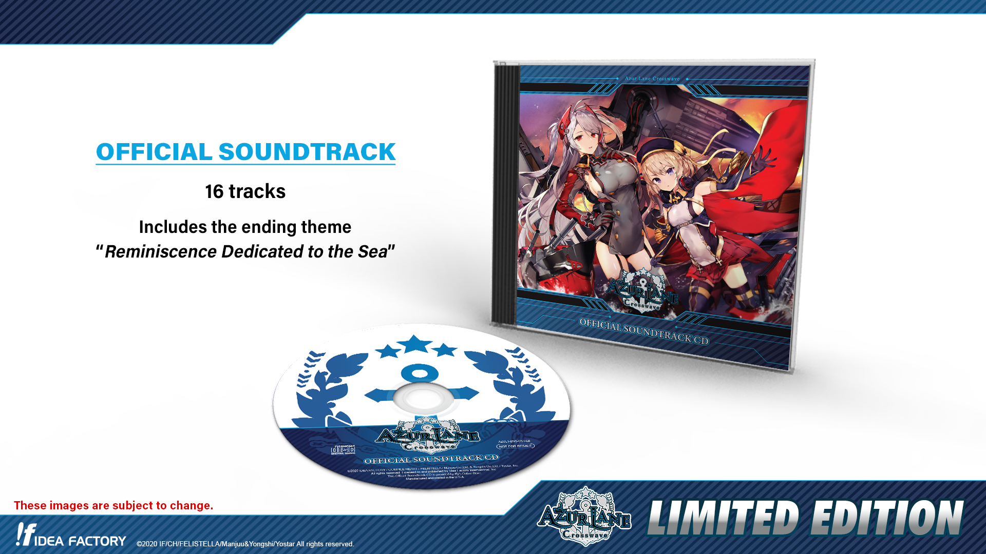 Limited Run Games Azur Lane: Crosswave Limited Edition (PS4)