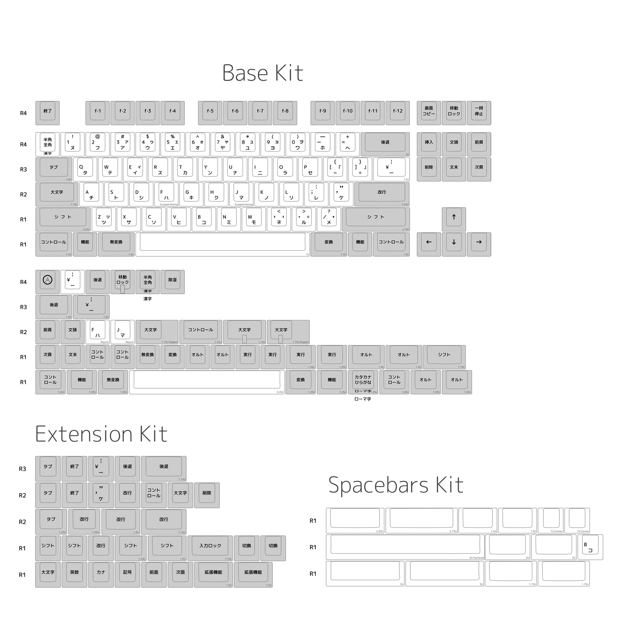 KBDfans Custom Keyboard ePBT Simple JA R2