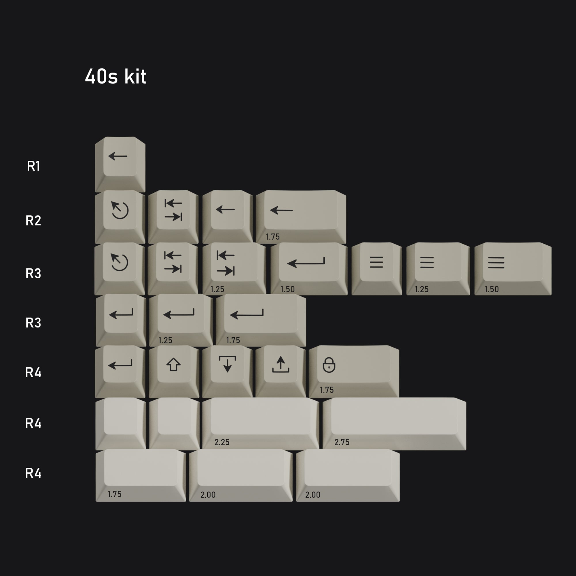 KBDfans Custom Keyboard PBTFans Classic Hangul