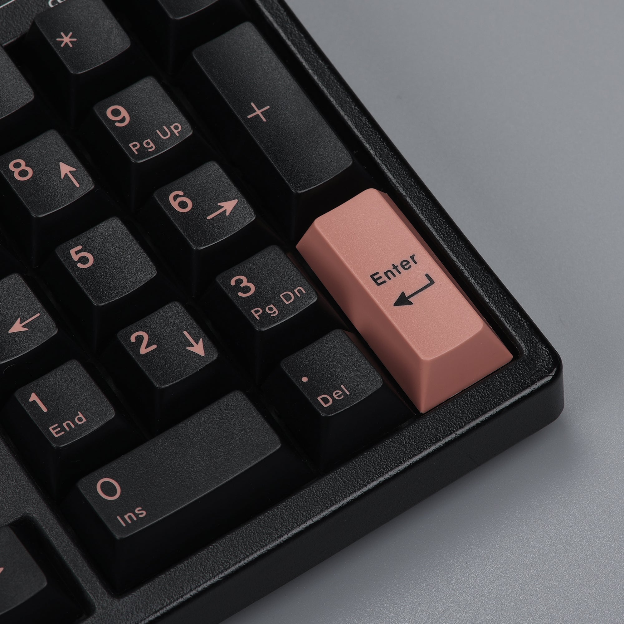 KBDfans Custom Keyboard EPBT Doubleshot ABS Pink Extended keycaps