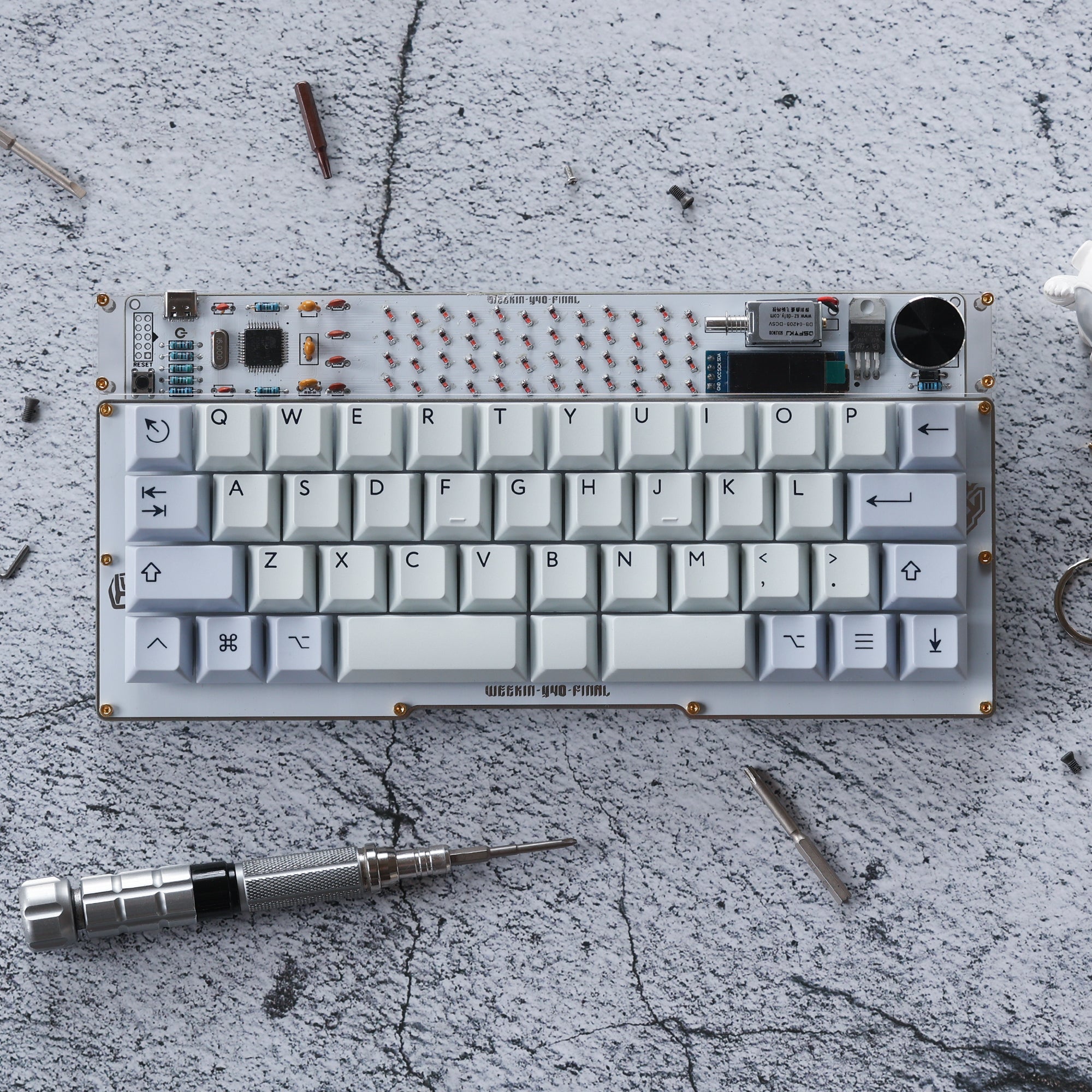 KBDfans Custom Keyboard Weekin Y-40 Solderable DIY KIT