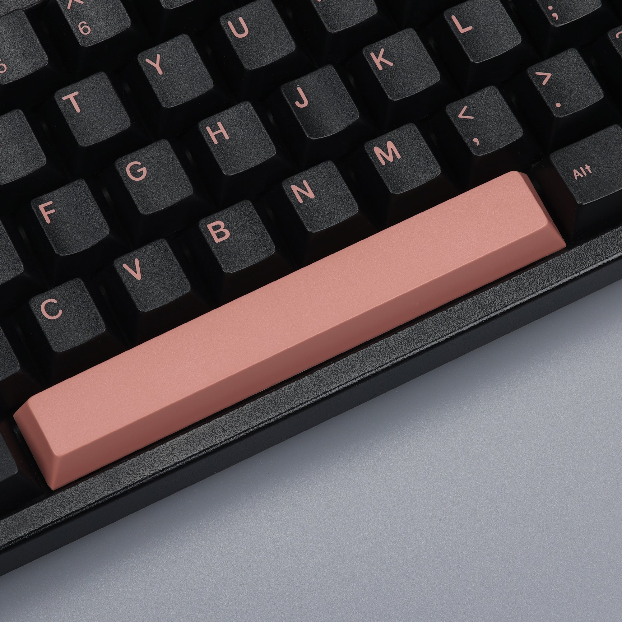 KBDfans Custom Keyboard EPBT Doubleshot ABS Pink Extended keycaps