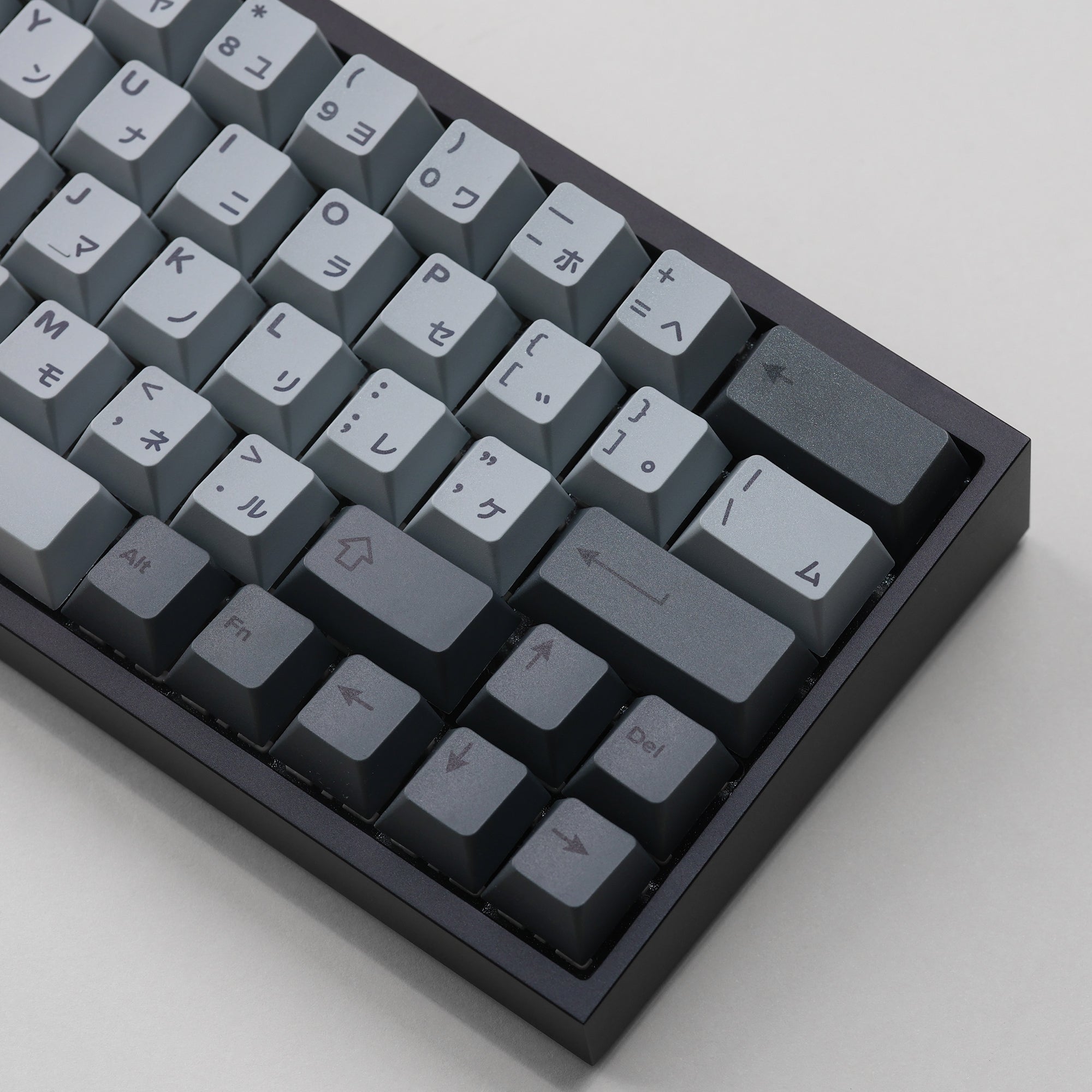 KBDfans Custom Keyboard Tofu60 Mechanical Keyboard With Cement Grey Japanese PBT Keycaps