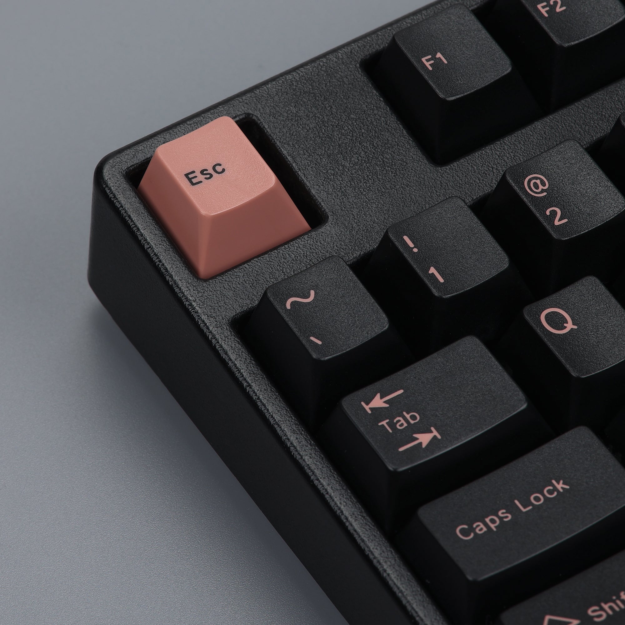 KBDfans Custom Keyboard EPBT Doubleshot ABS Pink Extended keycaps
