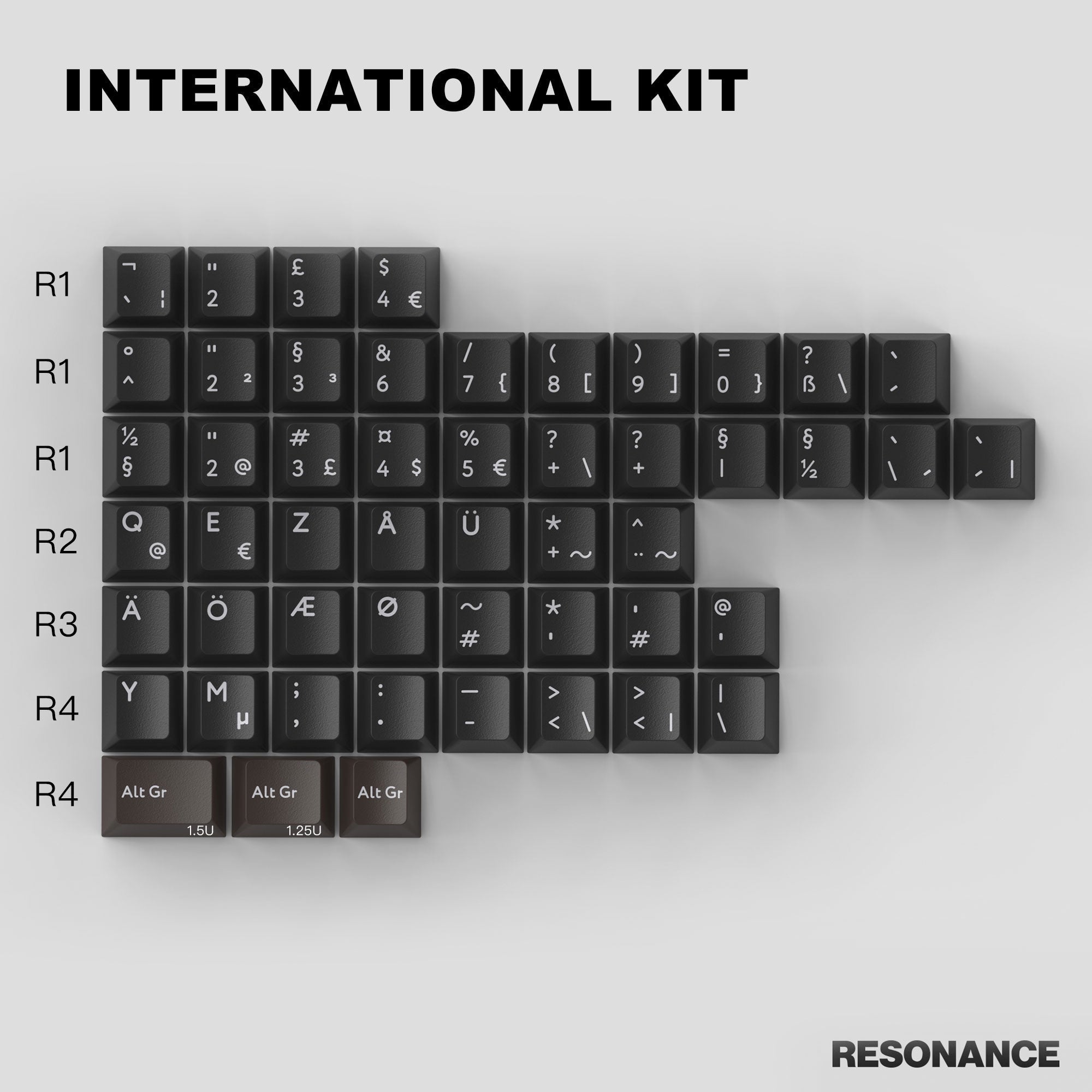 KBDfans Custom Keyboard PBTfans Resonance