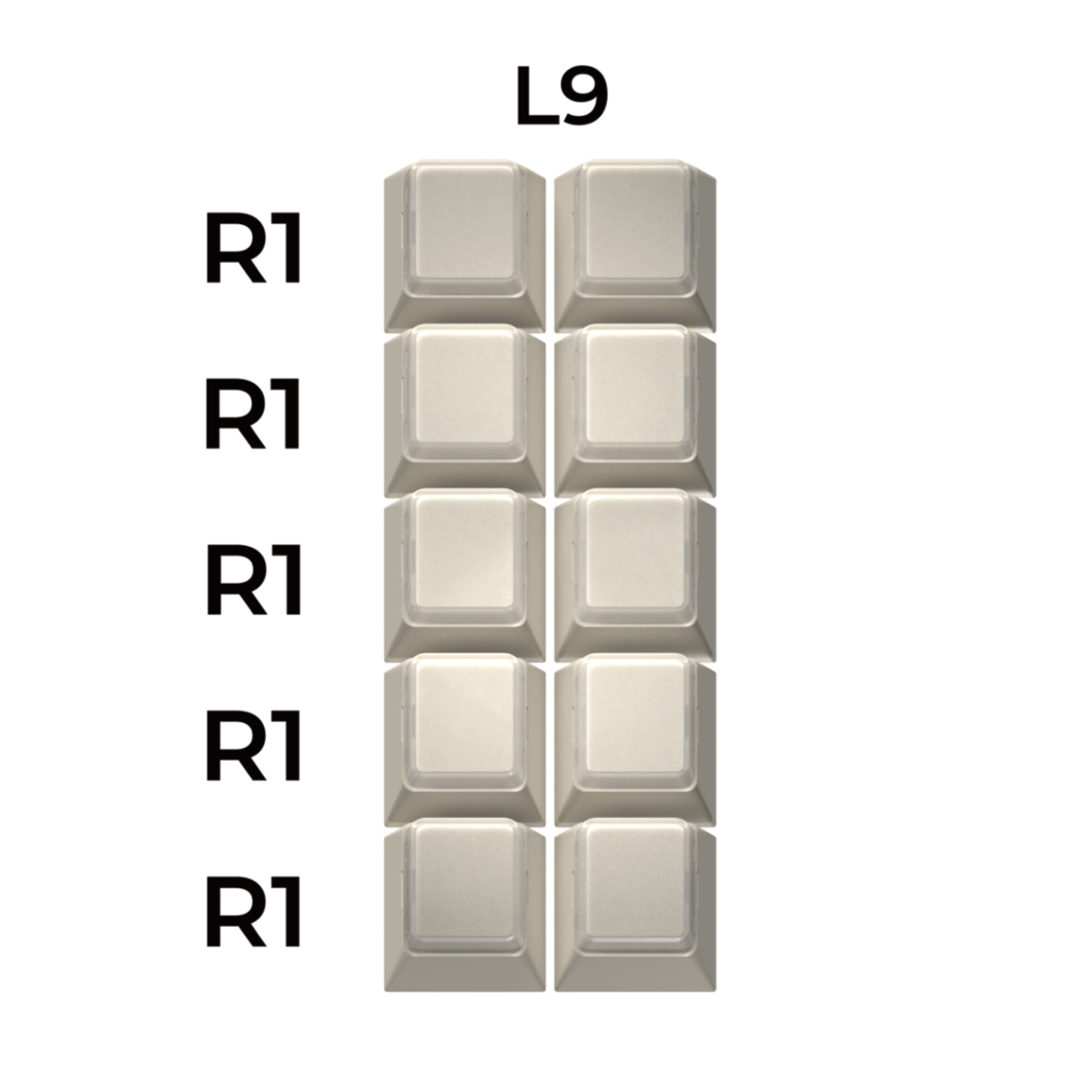 KBDfans Custom Keyboard GMK Relegendables+