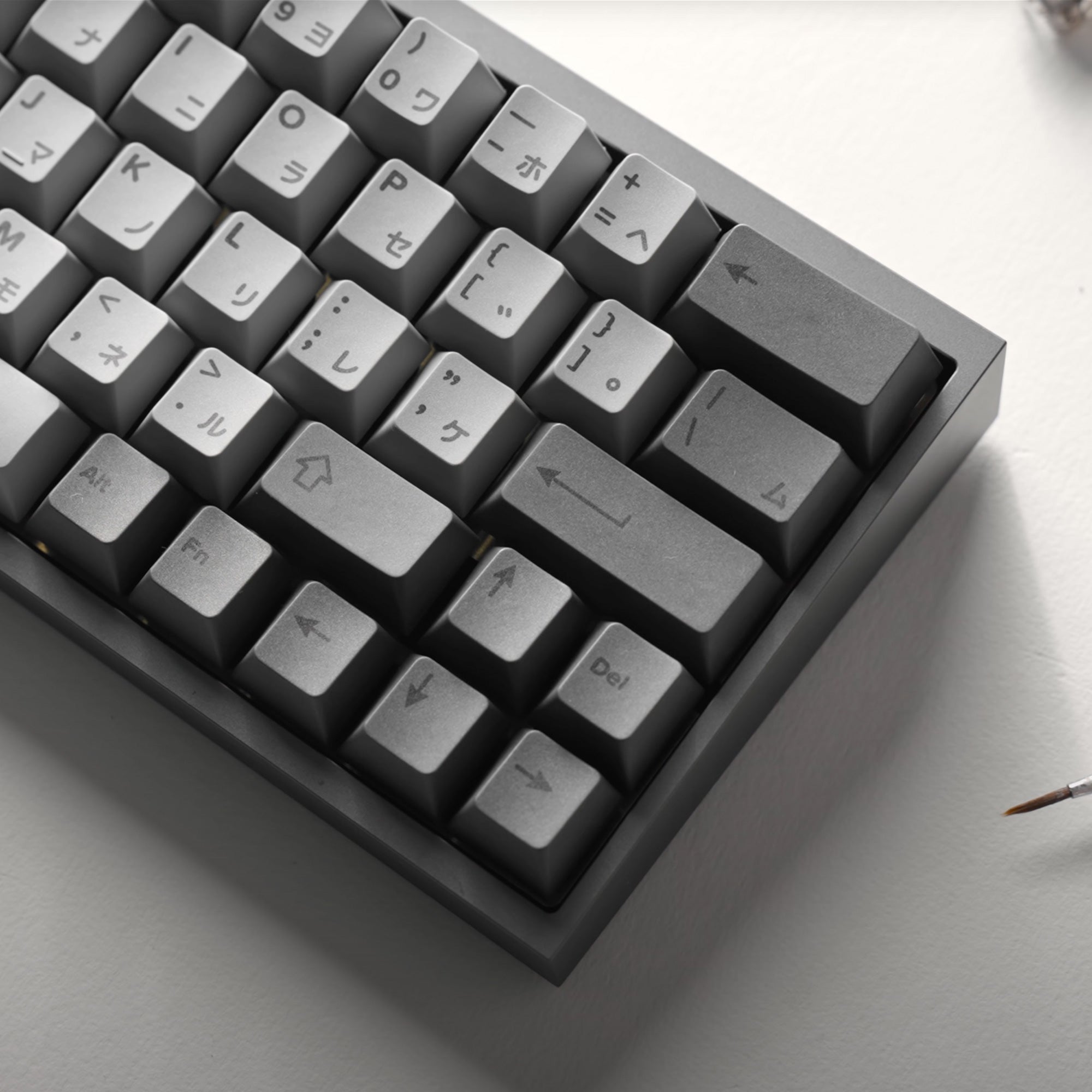 KBDfans Custom Keyboard Tofu60 Mechanical Keyboard With Cement Grey Japanese PBT Keycaps