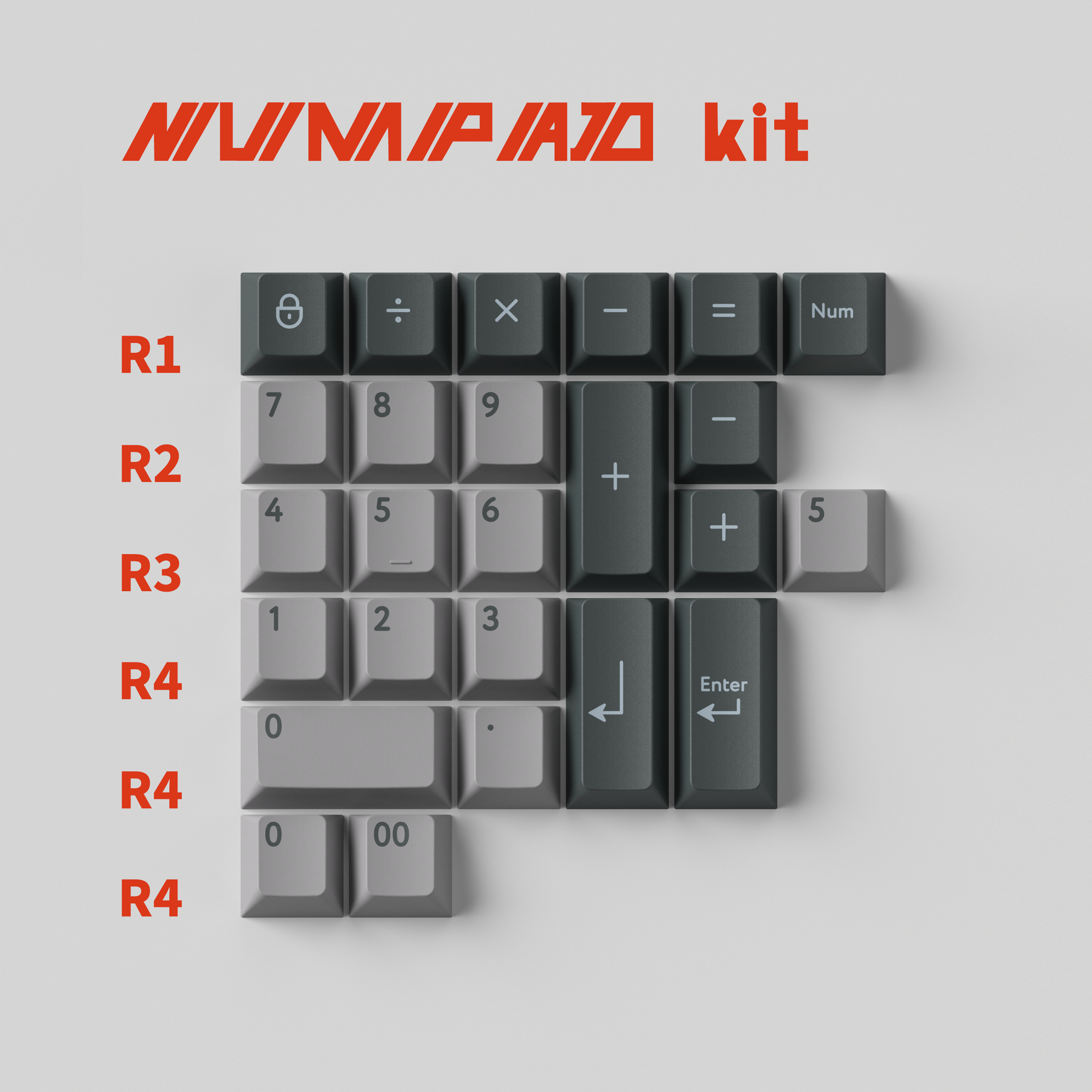 KBDfans Custom Keyboard PBTfans 电气RUNNER