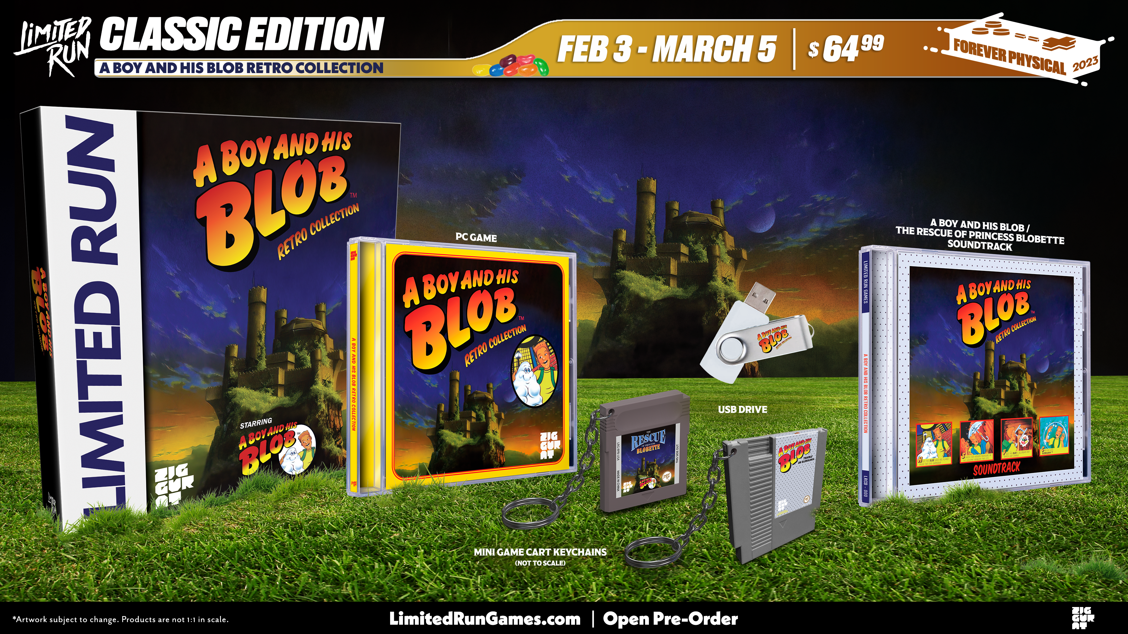 Limited Run Games A Boy and His Blob Retro Collection Collector