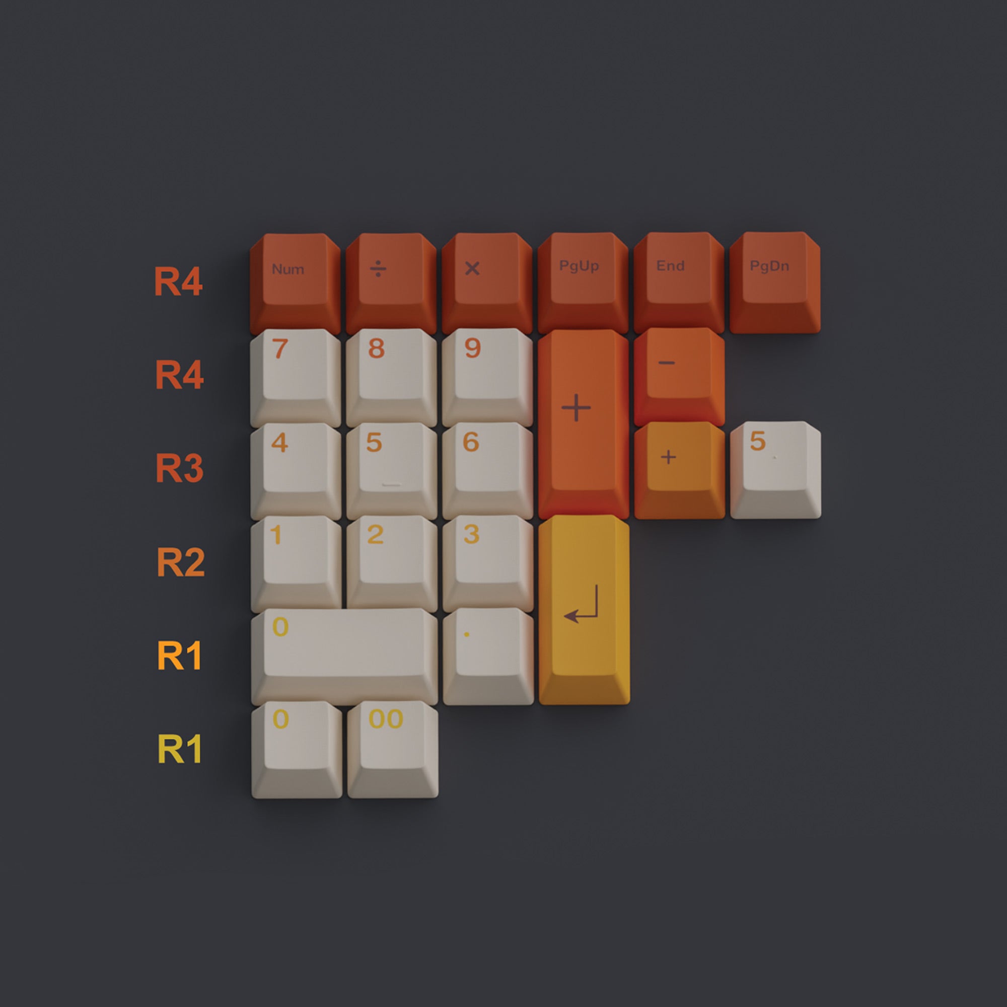 KBDfans Custom Keyboard ePBT Fall