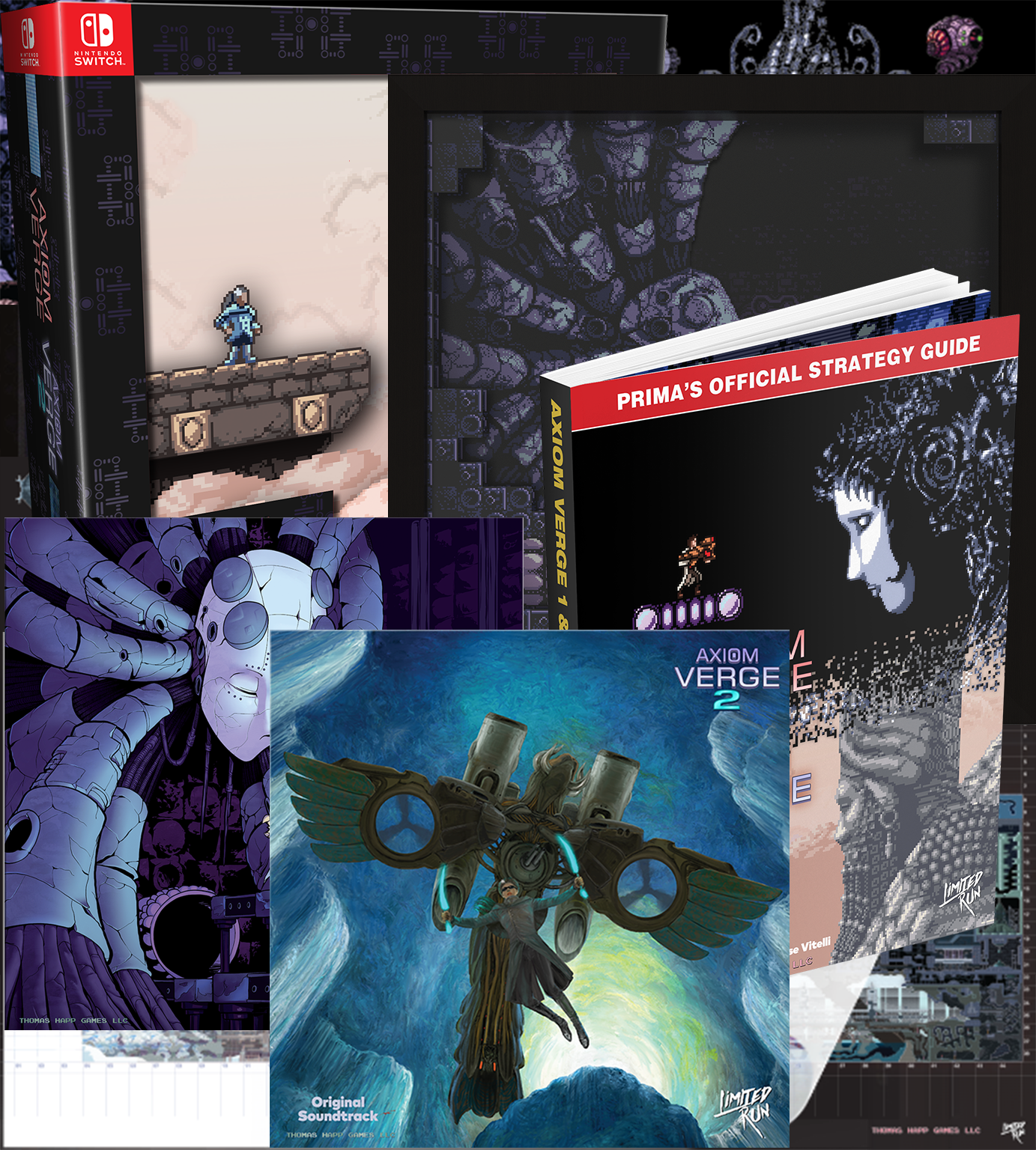 Limited Run Games Axiom Verge Fan Bundle