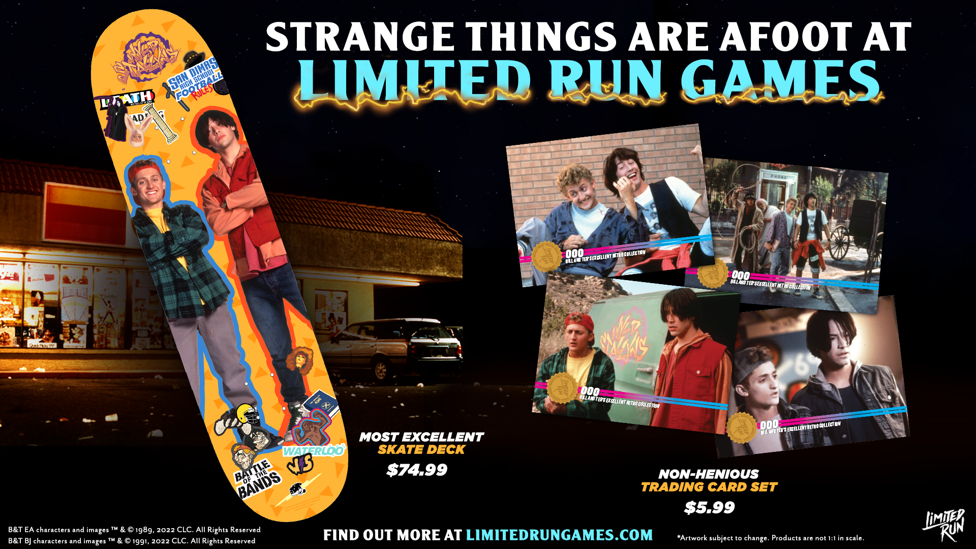 Limited Run Games Bill & Ted