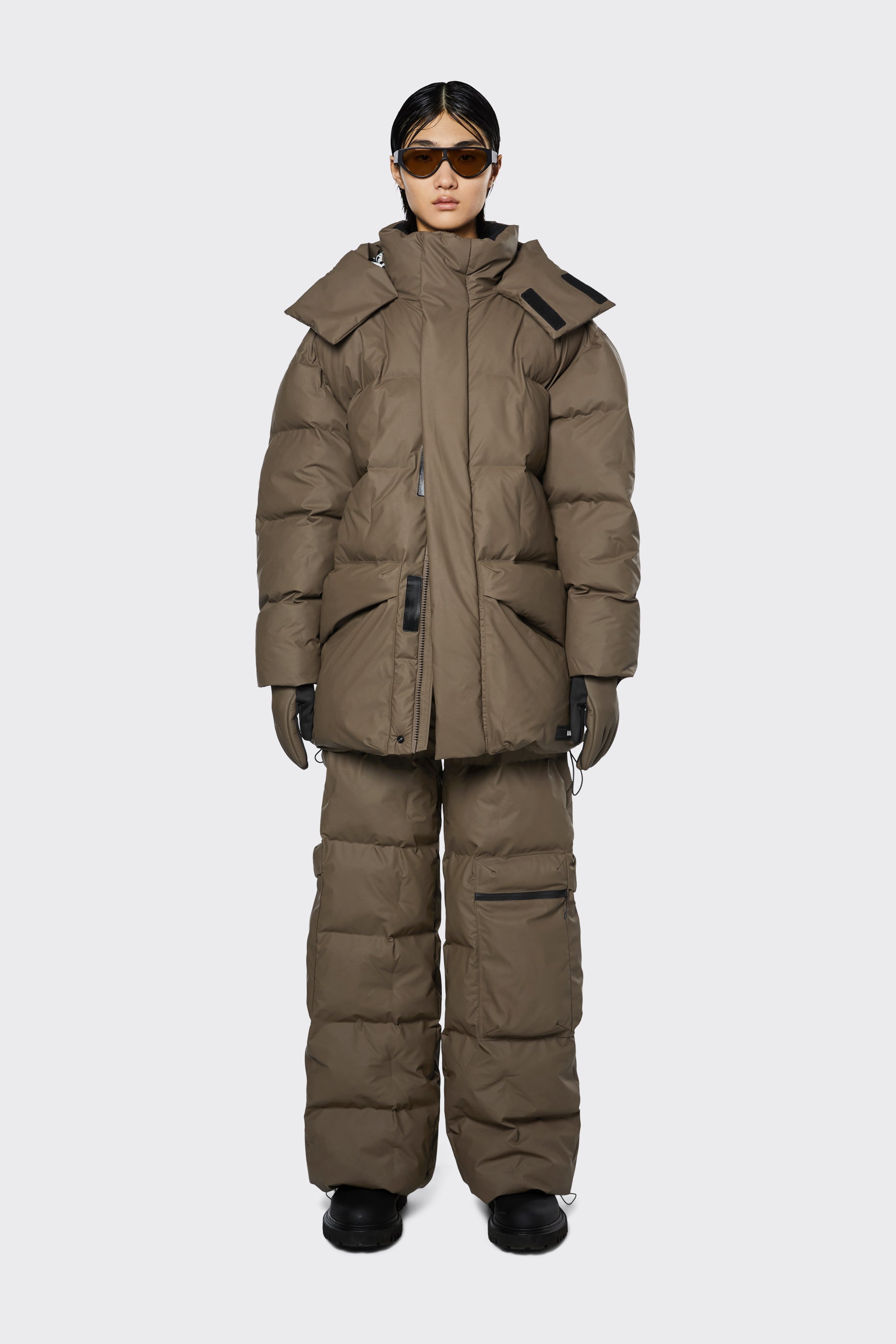 Rains Block Puffer Jacket