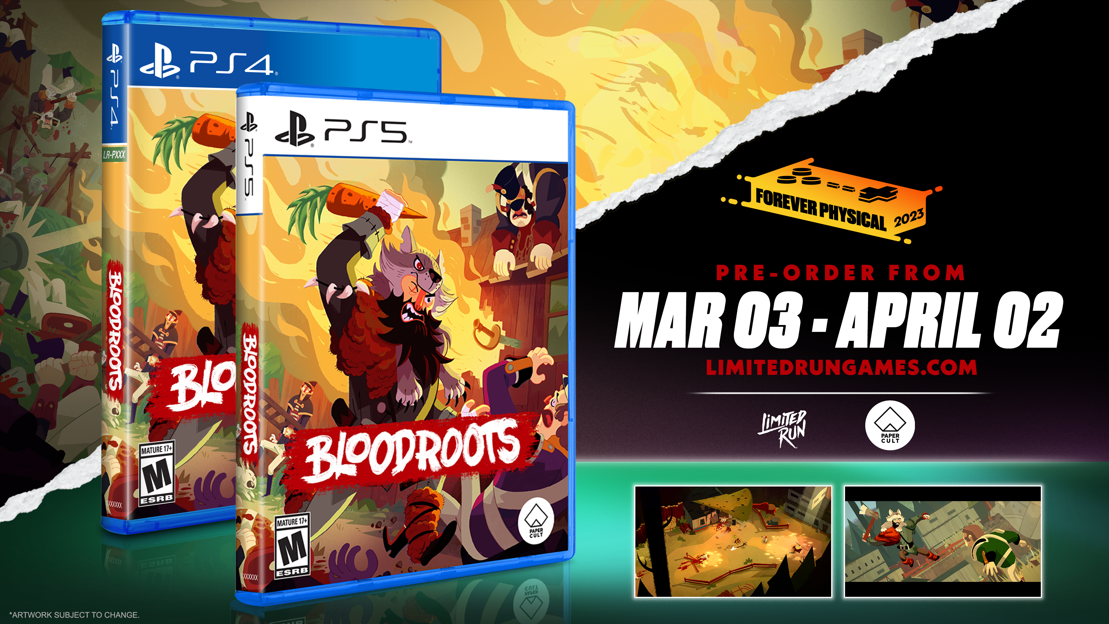 Limited Run Games PS5 Limited Run #51: Bloodroots