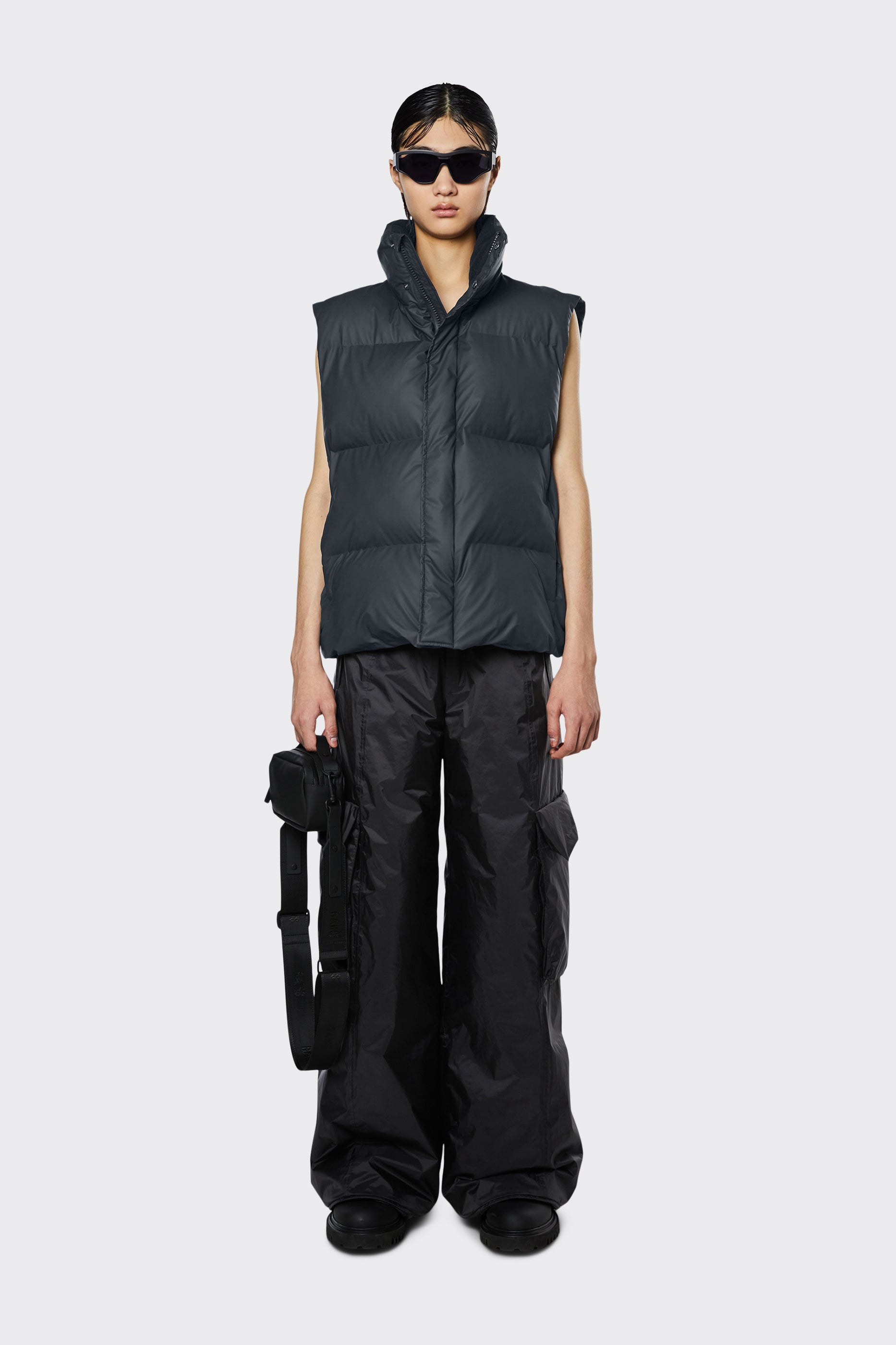 Rains Boxy Puffer Vest