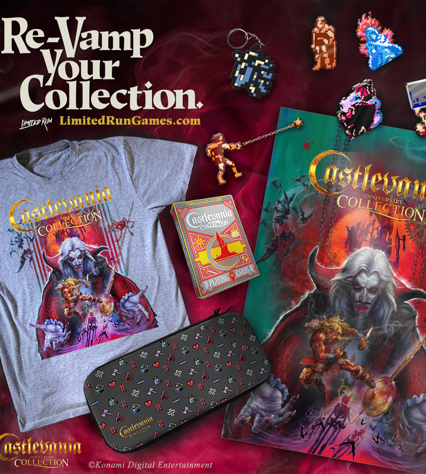 Limited Run Games Castlevania Anniversary Collection Poster