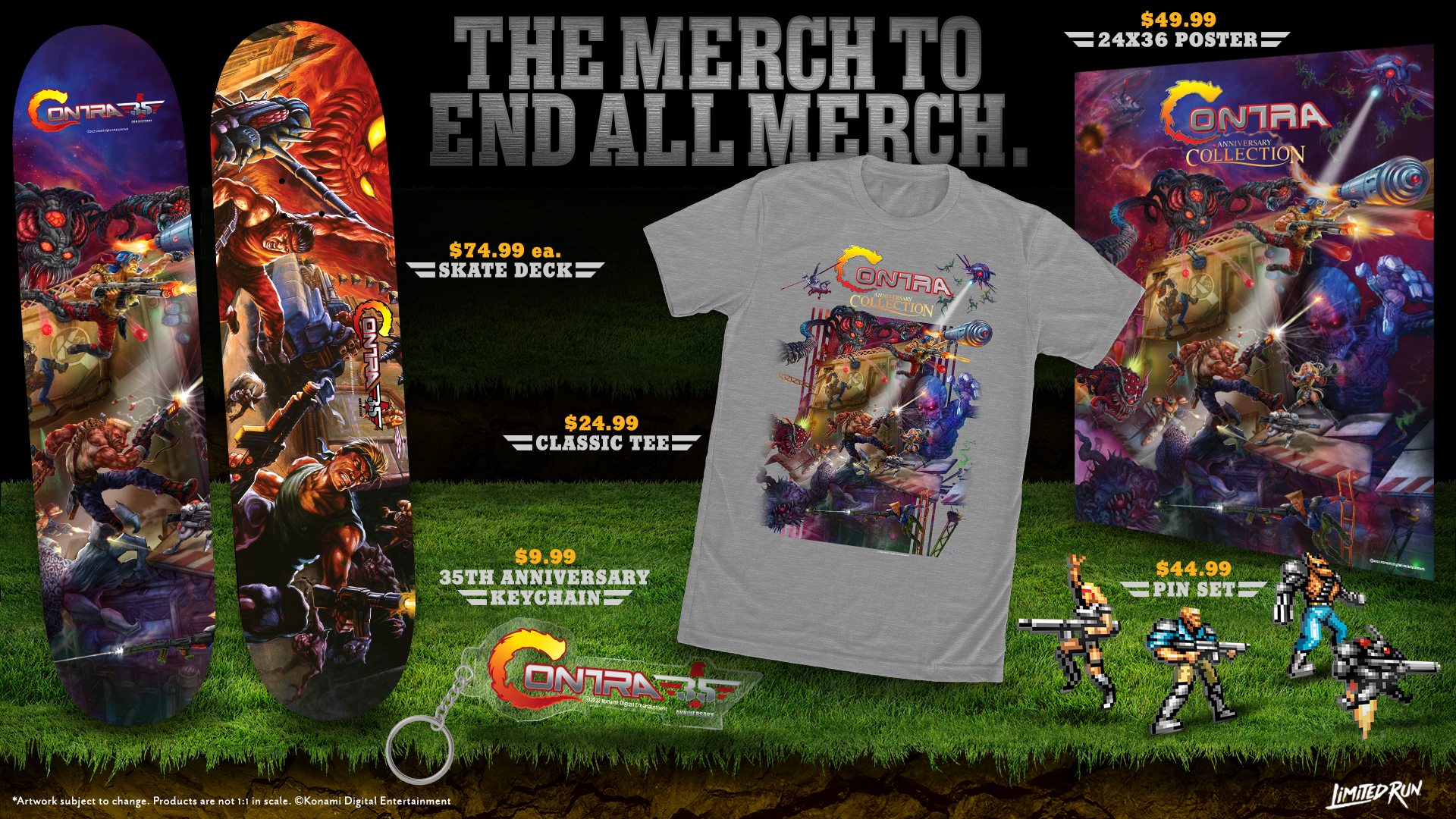 Limited Run Games Contra Anniversary Collection T-Shirt