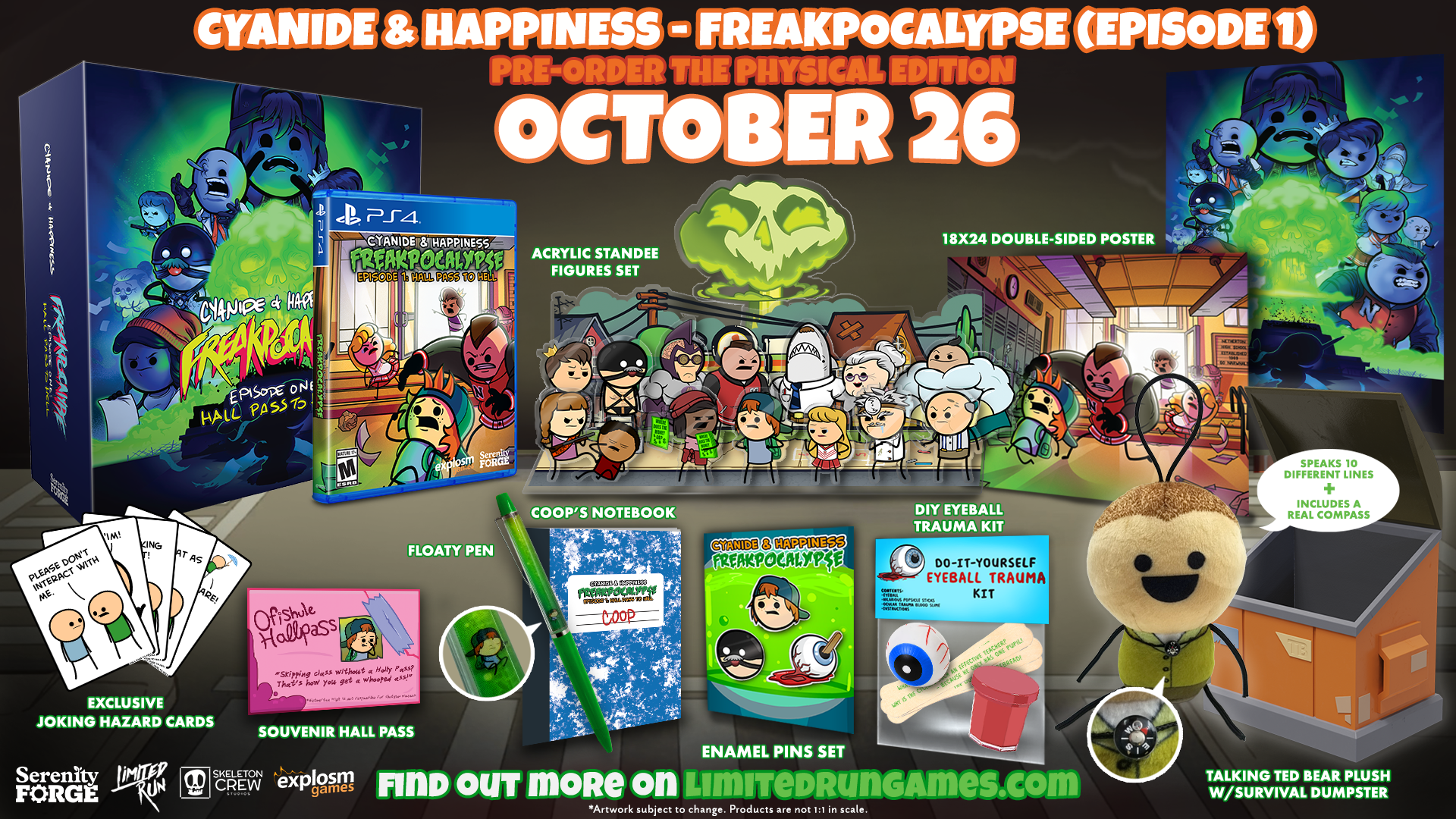 Limited Run Games Cyanide & Happiness - Freakpocalypse (Episode 1) Collector