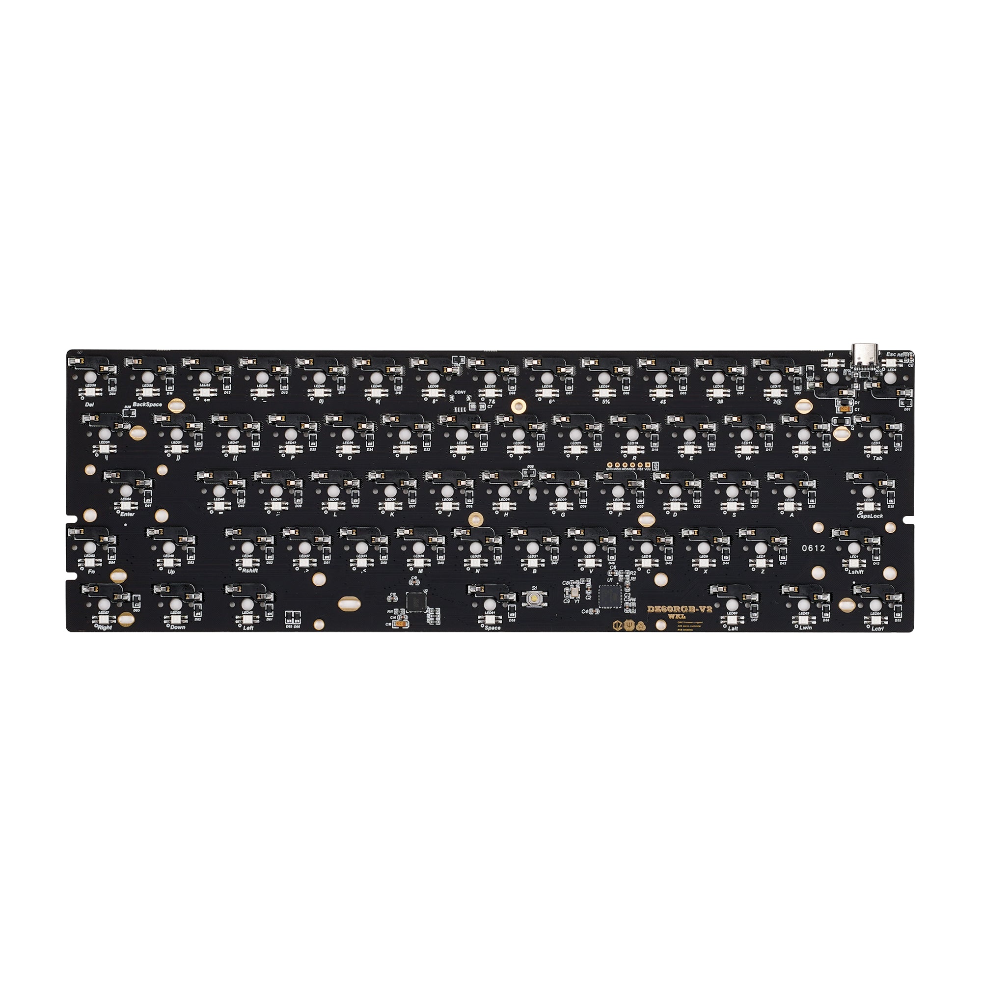 KBDfans Custom Keyboard DZ60RGB-WKL Hot-Swap PCB