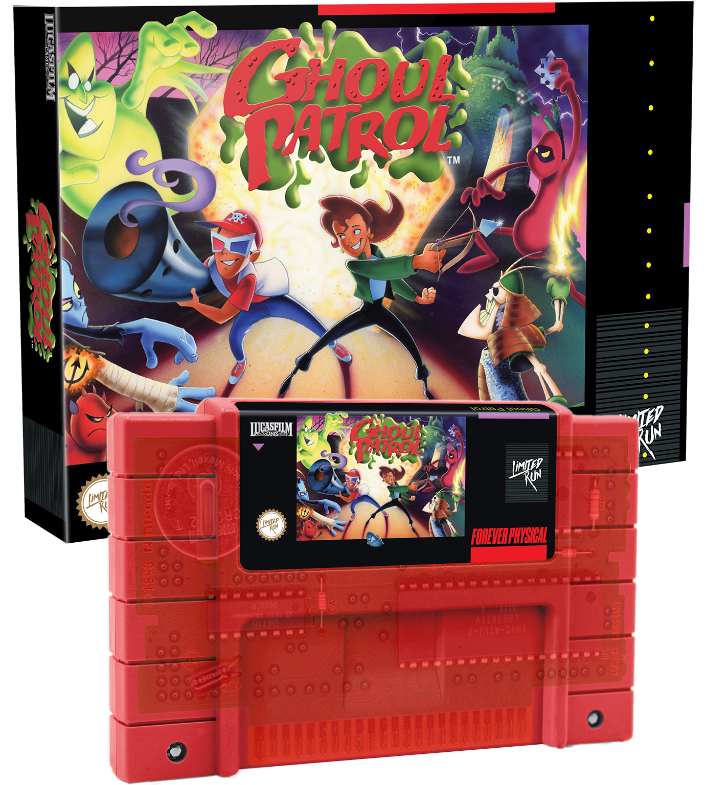 Limited Run Games Ghoul Patrol (SNES)